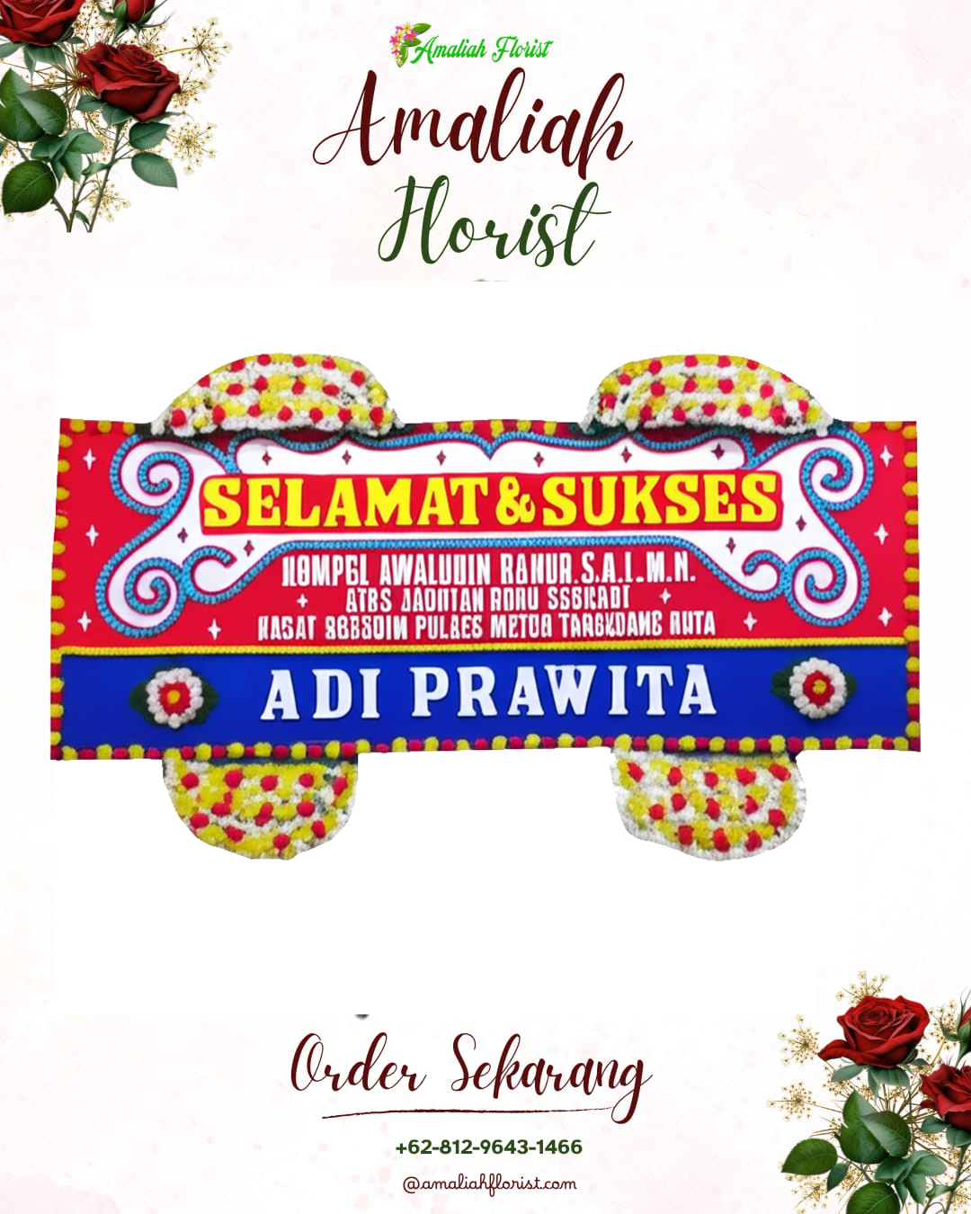 Papan Bunga Ucapan Selamat Lubuk Linggau Utara Ii